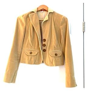 Brushed Cotton Blazer